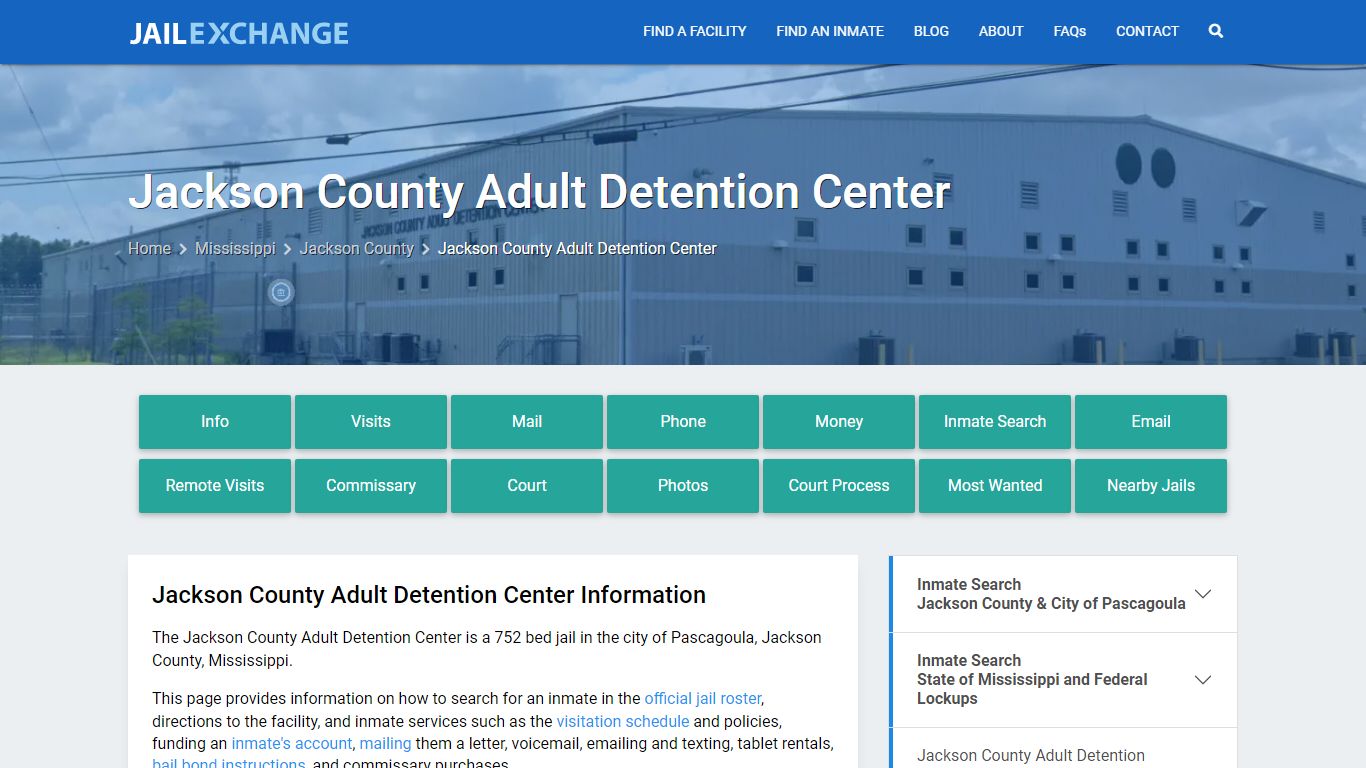 Jackson County Adult Detention Center - Jail Exchange